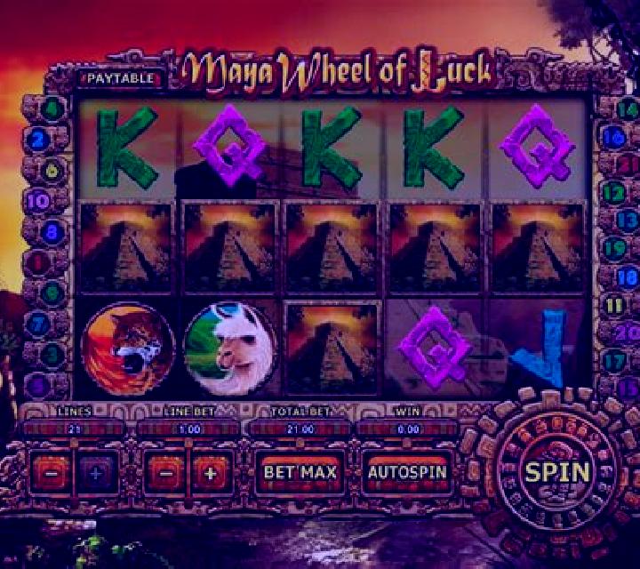 Maya Wheel of Luck slot machine