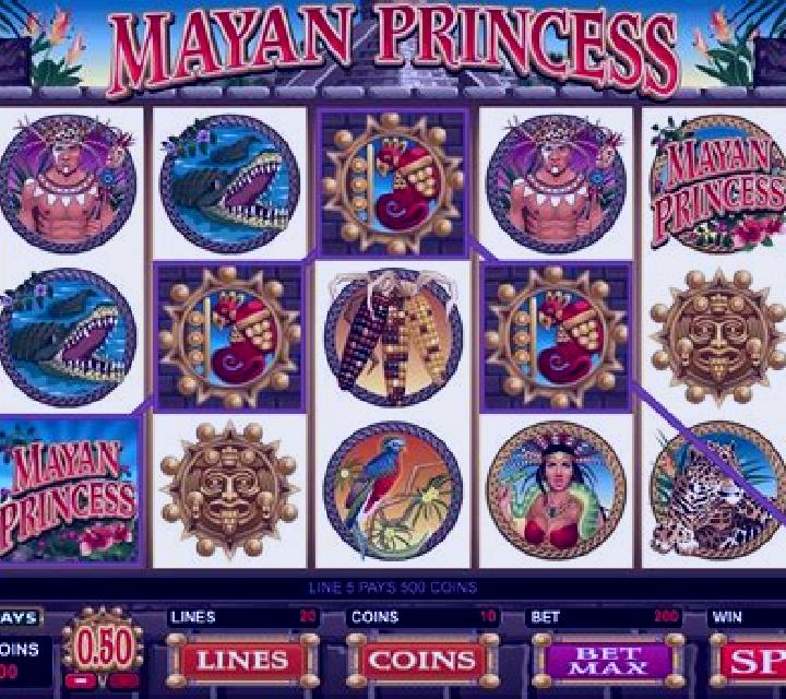 Mayan Princess slot game