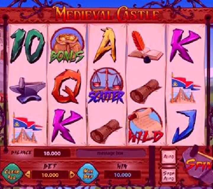 Medieval slot machine