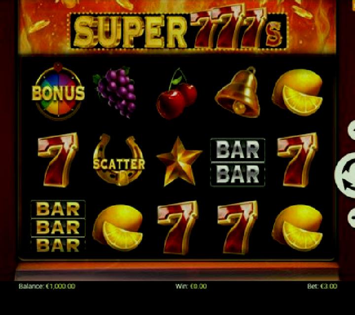 Mega 777s online slot