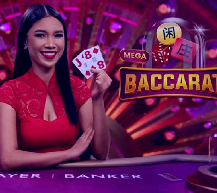 Mega Baccarat slot game