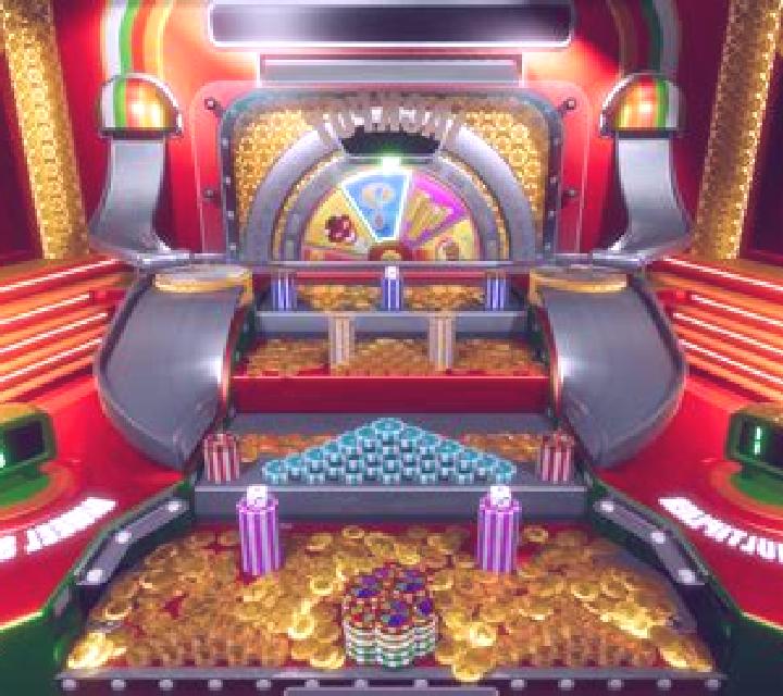 Mega Cash Pusher slot machine