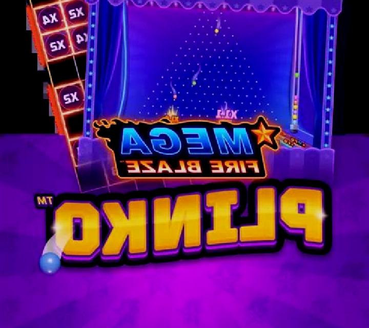 Mega Fire Blaze Plinko slot game