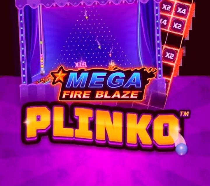 Mega Fire Blaze Plinko slot machine