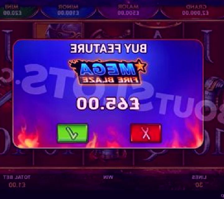 Mega Fire Blaze: Rocky online slot