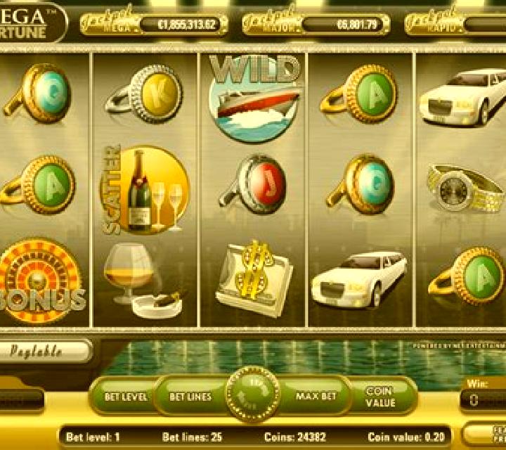 Mega Fortune slot game