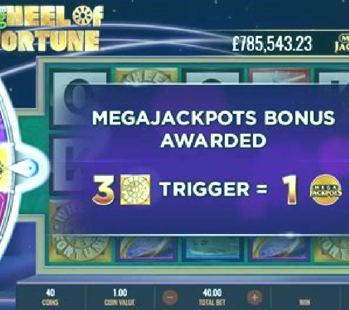 Mega Jackpots Wheel of Fortune on Air slot