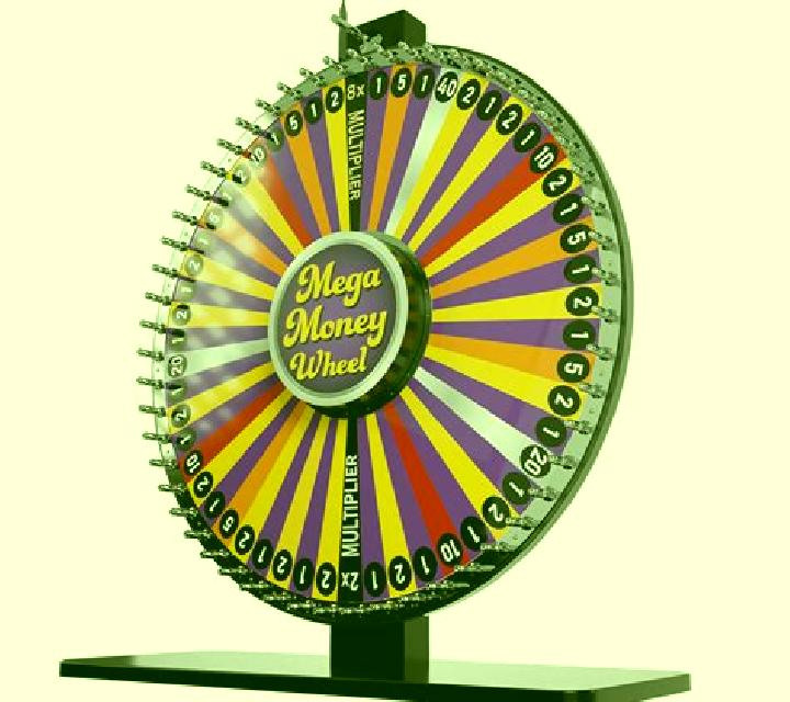 Mega Money Wheel VIP Black online slot