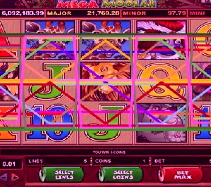 Mega Moolah Megaways slot game