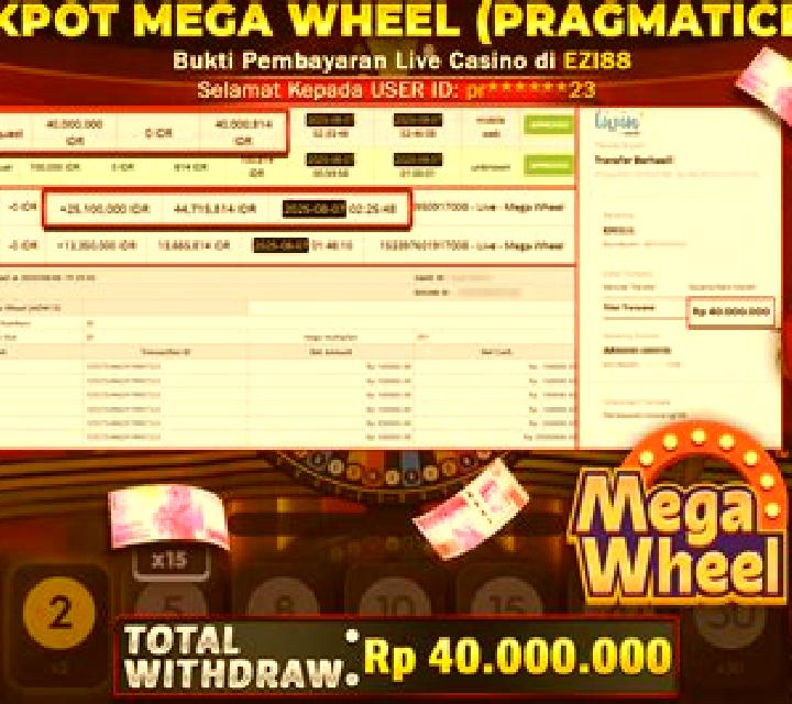 Mega Wheel (Pragmatic Play) slot machine