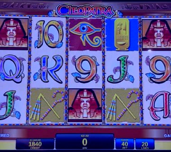 MegaJackpots Cleopatra slot machine