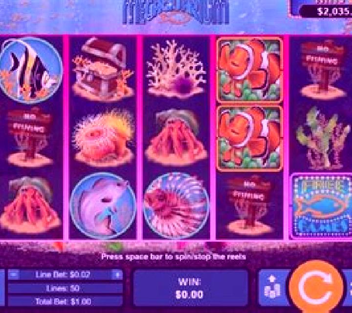 Megaquarium slot machine