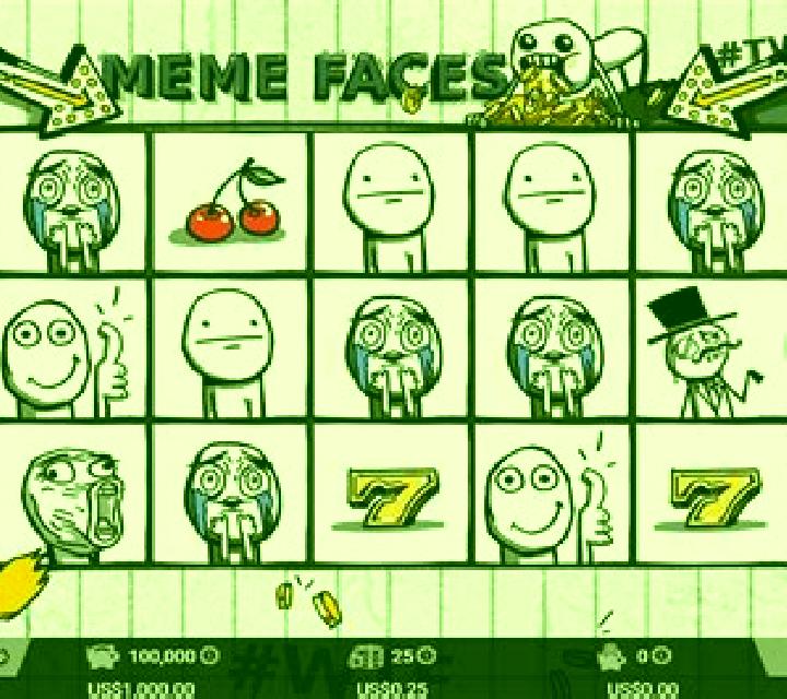 Meme Faces slot machine