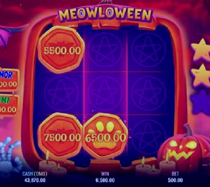 Meowloween online slot