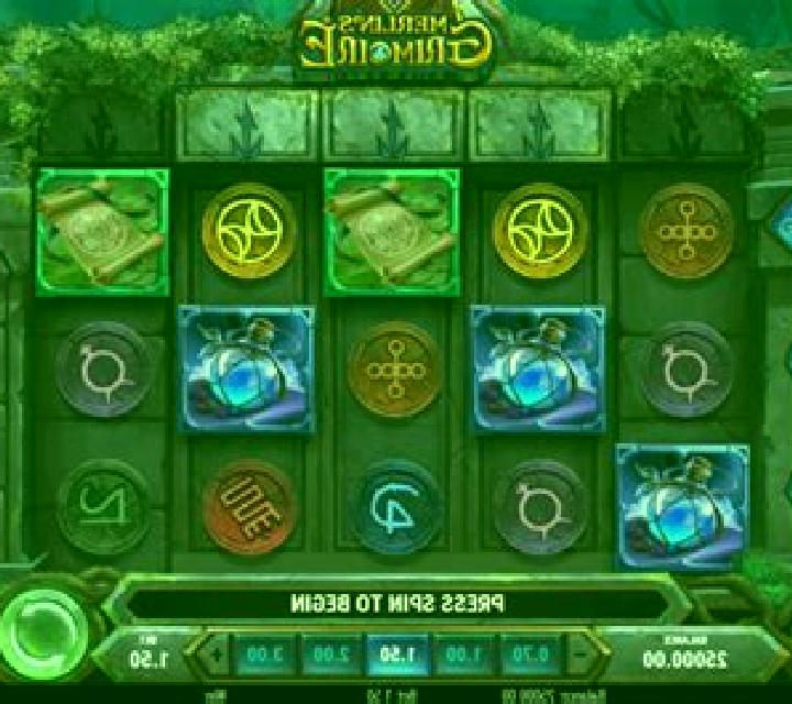 Merlin s Grimoire online slot