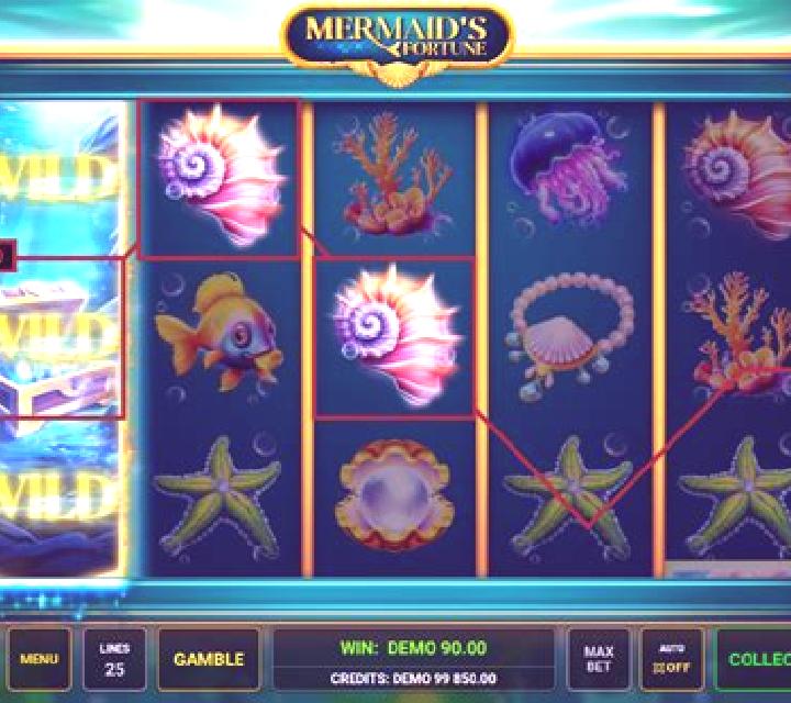 Mermaid s Fortune (Five Men Games) online slot