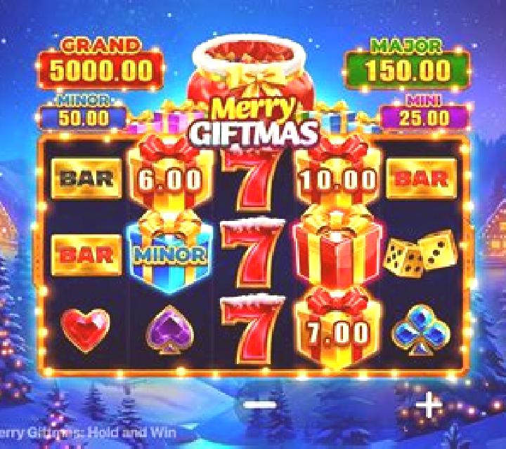 Merry Giftmas: Hold and Win slot game