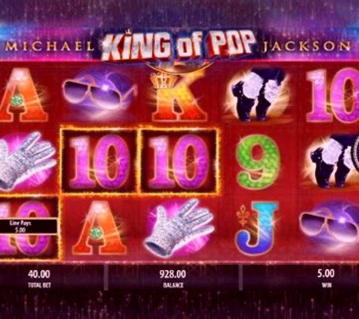 Michael Jackson King of Pop slot machine