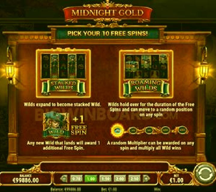 Midnight Gold slot game