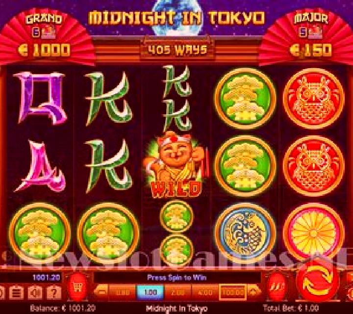 Midnight in Tokyo slot