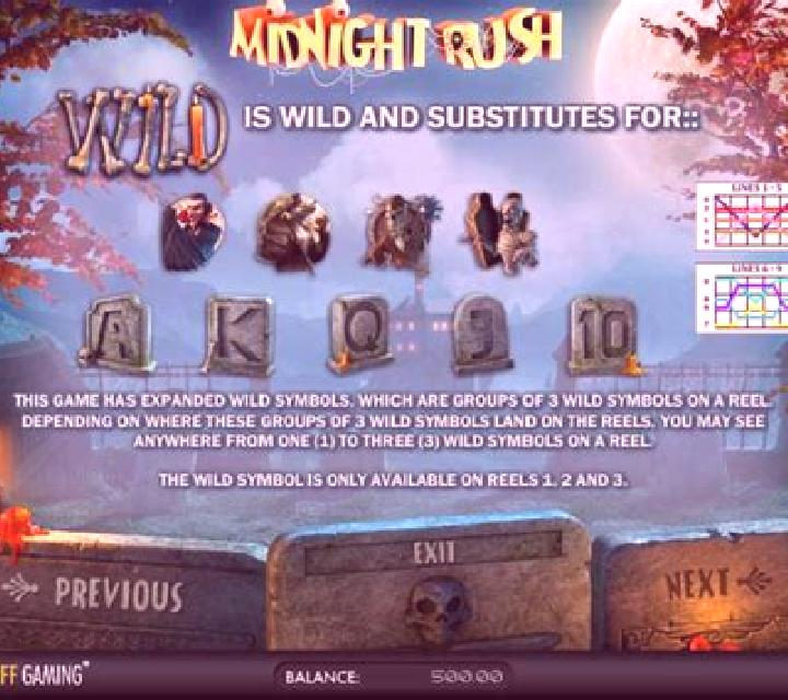 Midnight Rush (StakeLogic) slot machine