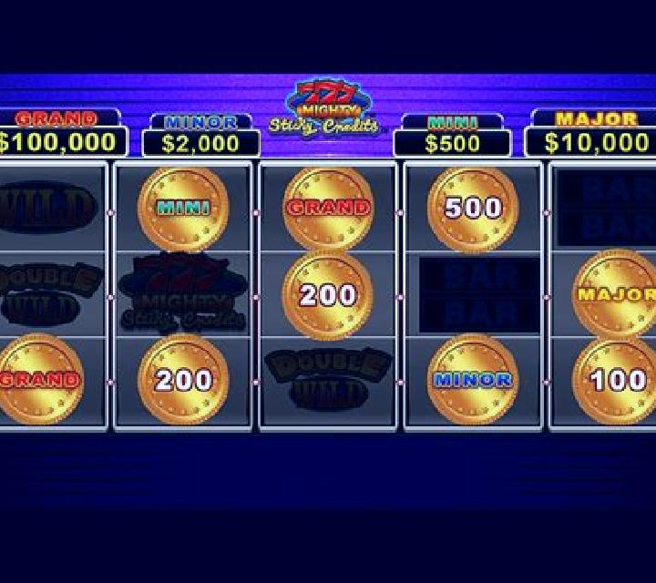 Mighty 777 Sticky Credits slot machine