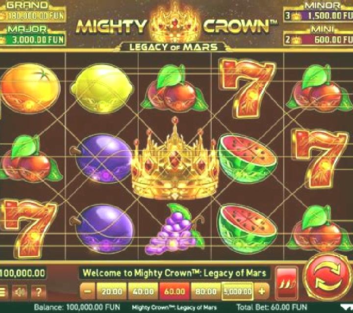 Mighty Crown: Legacy of Mars slot machine