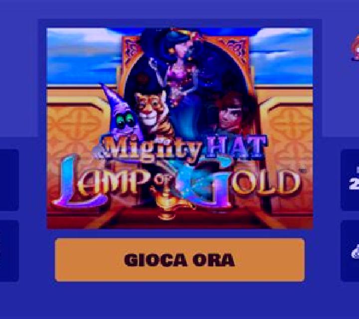 Mighty Hat Lamp Of Gold slot
