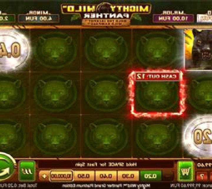 Mighty Wild: Panther Grand Platinum Edition slot machine