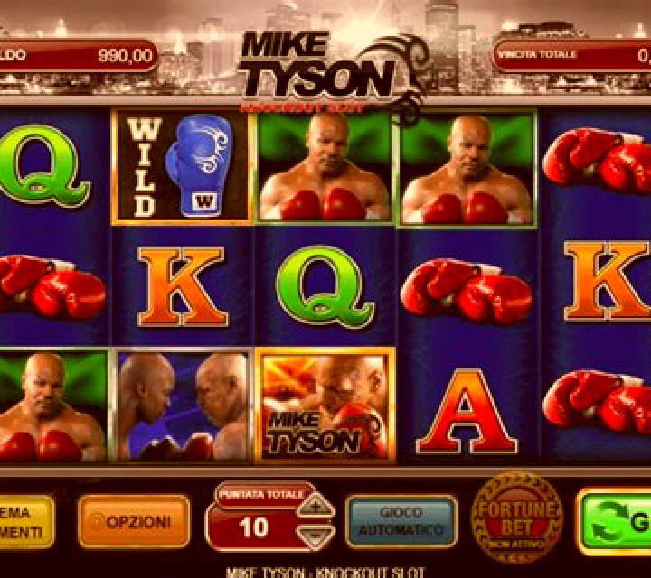 Mike Tyson Blackjack slot machine