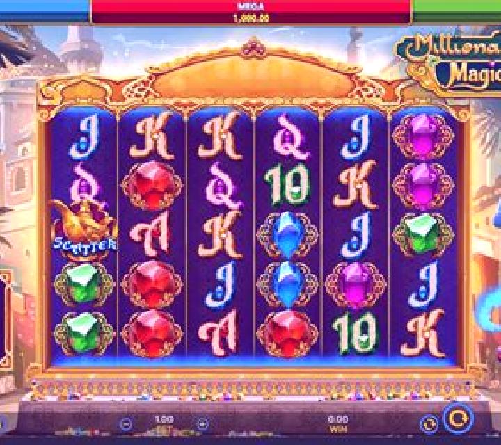 Millionaire Genie s Magic Gems slot game