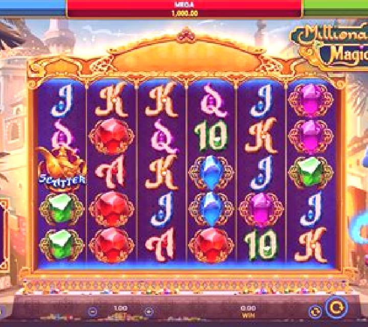 Millionaire Genie s Magic Gems slot machine