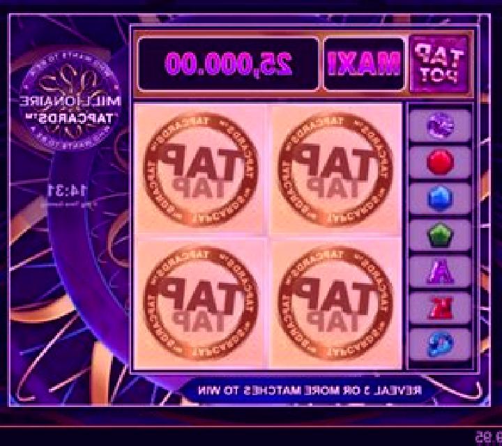 Millionaire Tapcards slot machine