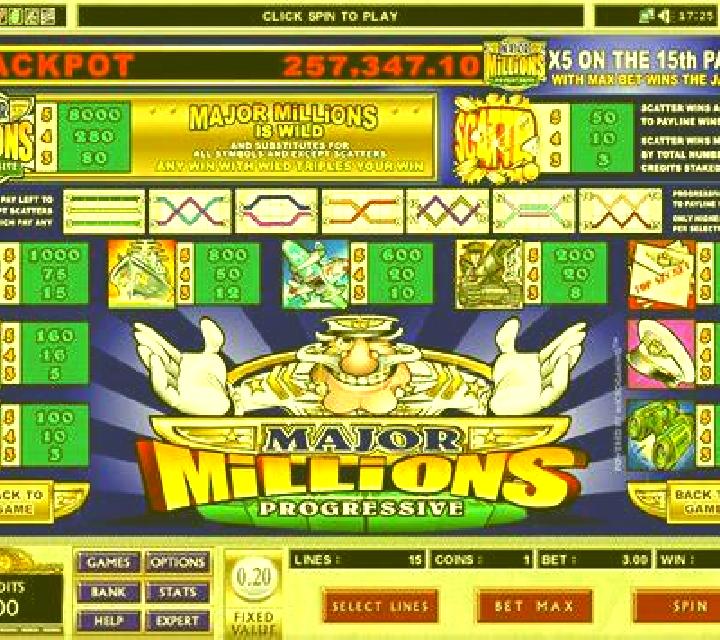 Millpond Millions slot machine