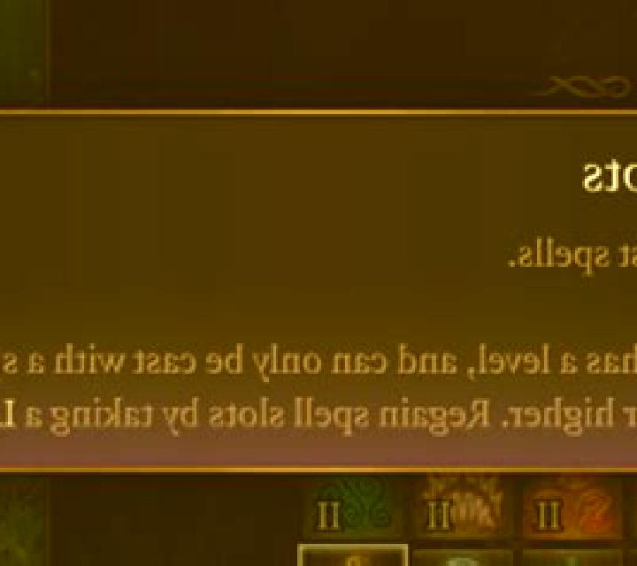 Mini Spell slot