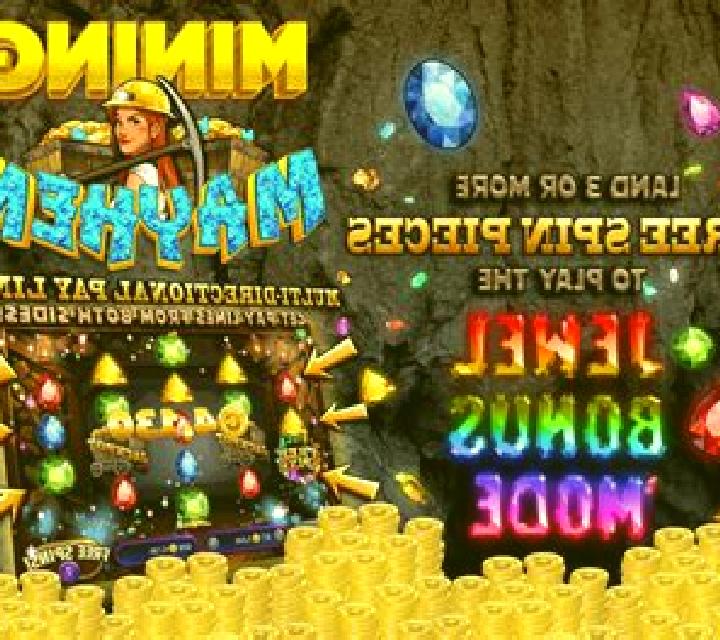 Mining Mayhem slot machine