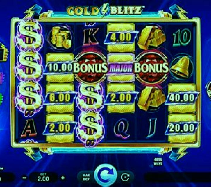 Mining Pots of Gold Express Gold Blitz slot game