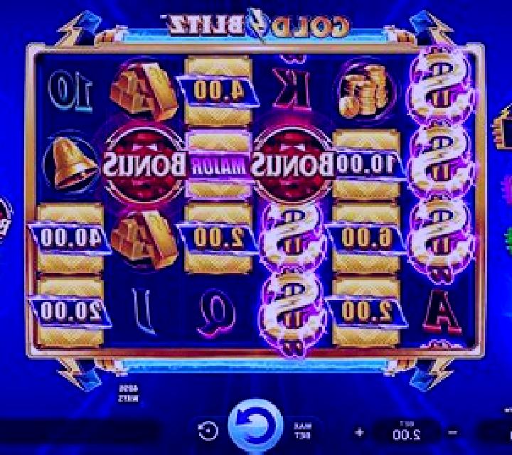 Mining Pots of Gold Express Gold Blitz slot machine