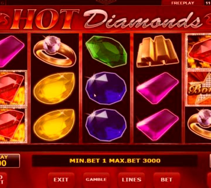 Mission Hot Diamonds slot game