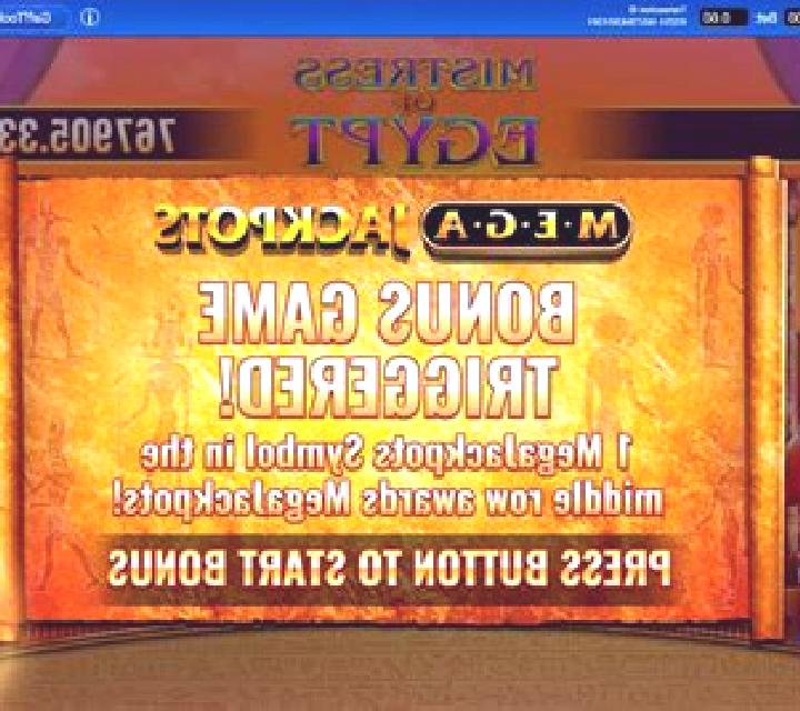 Mistress of Egypt MegaJackpots slot
