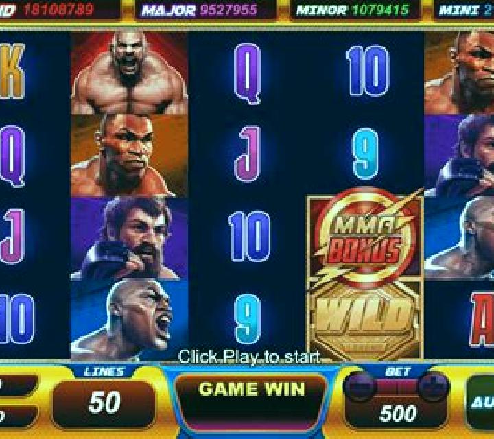 MMA Legends slot game
