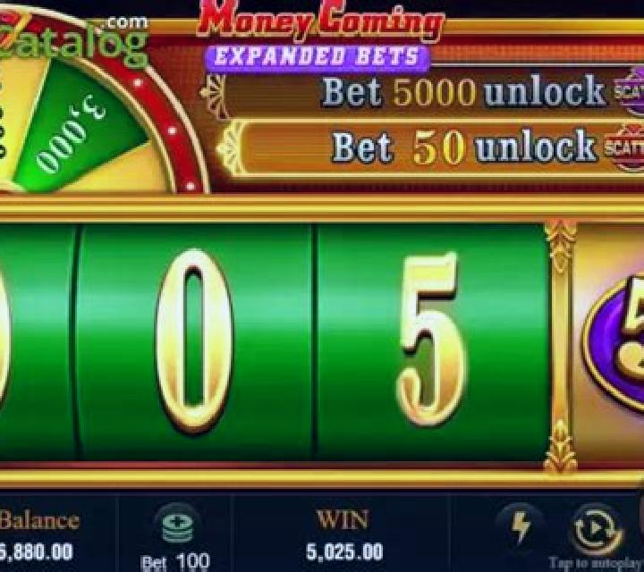 Money Coming Expanded Bets slot