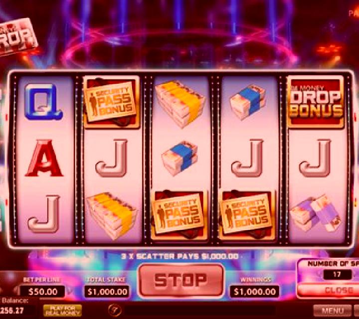 Money Drop slot machine