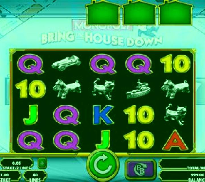 Monopoly Bring the House Down slot