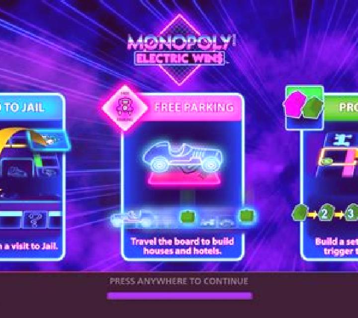 Monopoly Electric Wins slot game