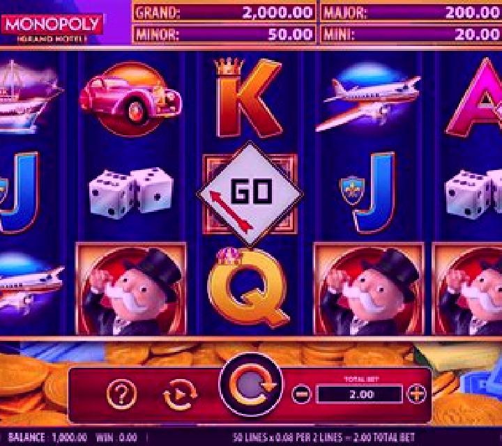 Monopoly Grand Hotel online slot