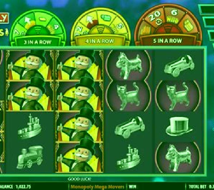 Monopoly Mega Movers slot machine