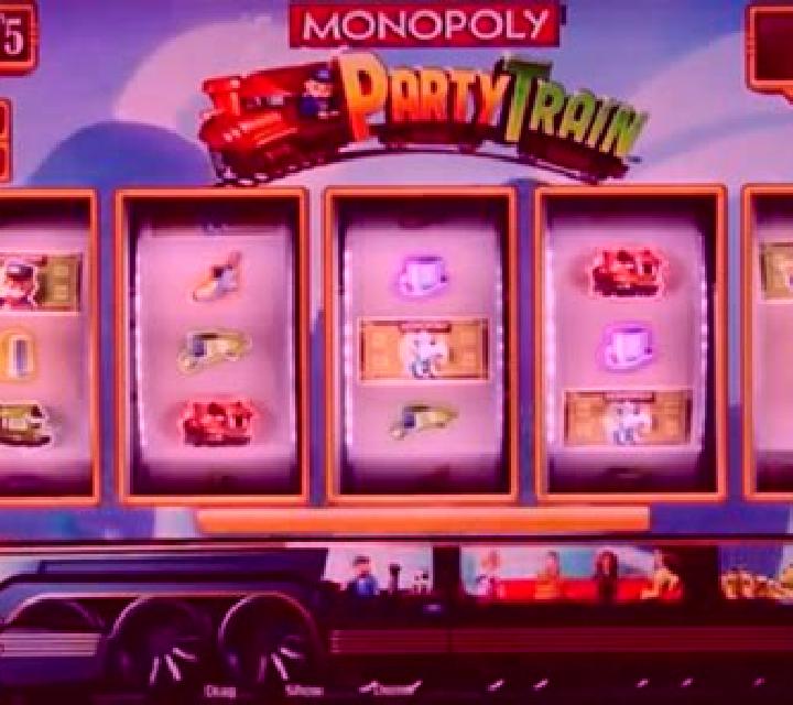 MONOPOLY Party Train slot machine