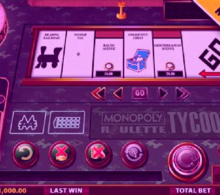 Monopoly Roulette Tycoon slot game
