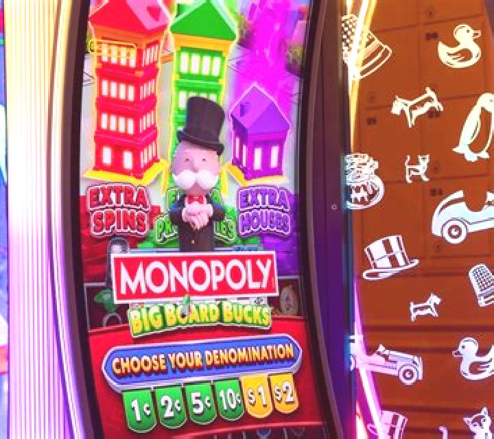 Monopoly Tapcards slot machine